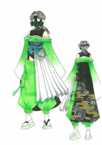 SFDC 第9回(2022年)きものデザインの部<中央区文化・国際交流振興協会賞>