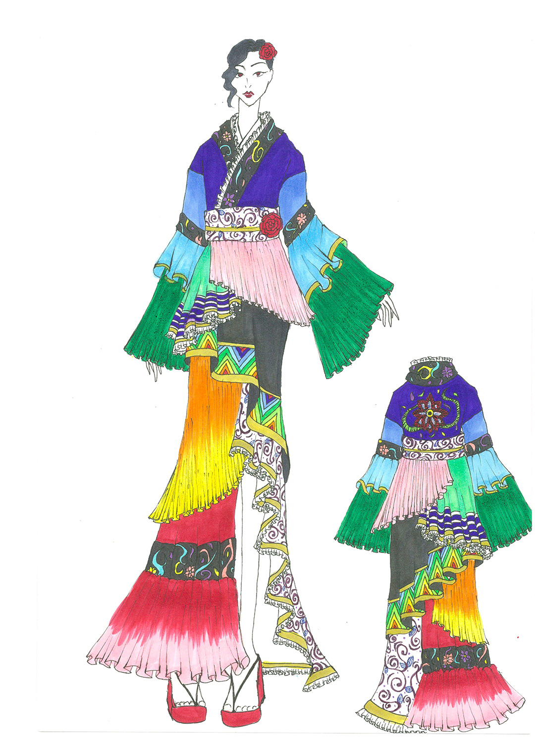 SFDC 第12回(2025年)きものデザインの部<松屋賞>